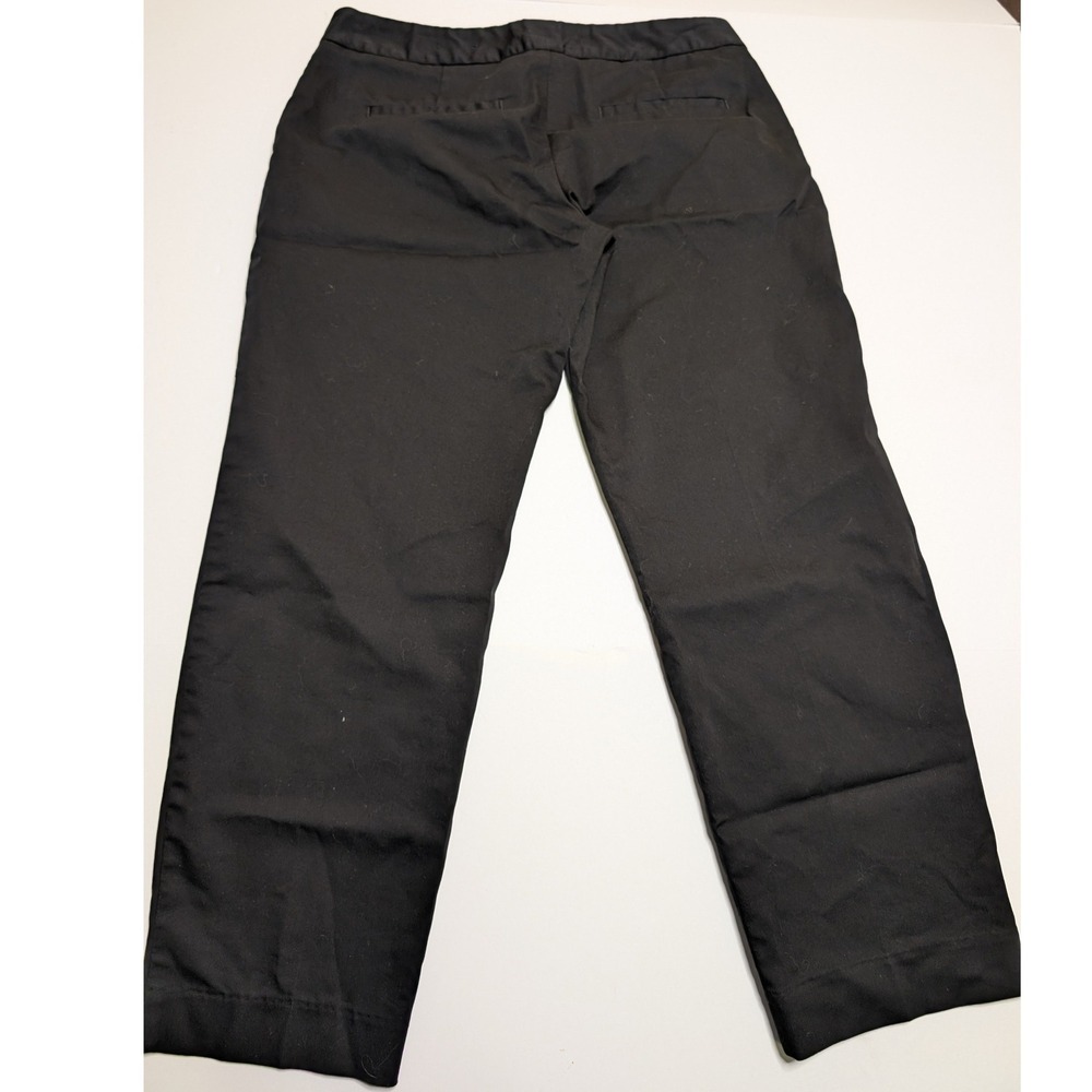 Express Editor Black Straight Leg Dress Pants Womens Size‎ 2 Professional Office - Picture 4 of 4